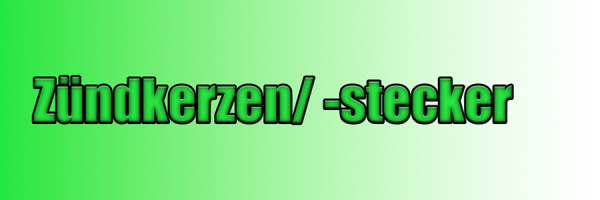 Zündkerzen/ -stecker