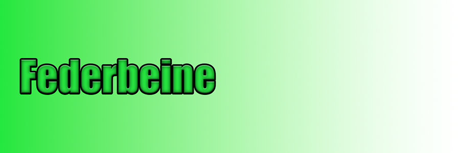 Federbeine