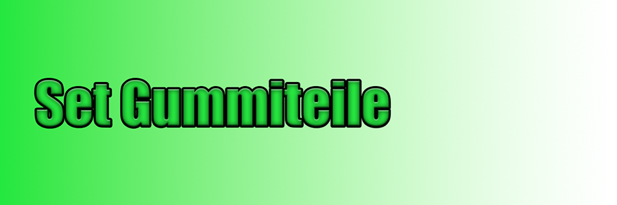 Set Gummiteile