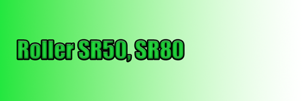 Roller SR50, SR80