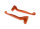Set Handhebel Bremse und Kupplung orange für Simson S51, S70, S53, S83