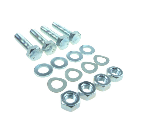 Set Schrauben, Scheiben, Muttern Befestigung Federbeine hinten Simson Schwalbe KR51
