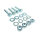 Set Schrauben, Scheiben, Muttern Befestigung Federbeine hinten Simson Schwalbe KR51