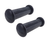 Set Fußrastengummis, Soziusfußrasten mit Anbauteilen, Simson S50, S51, S70, SR4-2, -3, -4