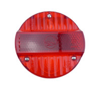 Rücklichtkappe ø120mm in rot für Simson...
