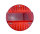 Rücklichtkappe ø120mm in rot für Simson KR51/2, S51, S70, SR50, SR80, MZ ETZ