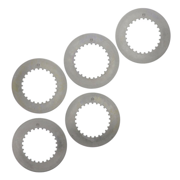 5x Kupplungslamelle, Stahllamelle – MZ ES 125/ 150, RT 125, TS 125/ 150, ETZ 125/ 150