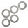 5x Kupplungslamelle, Stahllamelle – MZ ES 125/ 150, RT 125, TS 125/ 150, ETZ 125/ 150