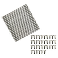 Edelstahlspeichensatz natur mit Nippel 36 Stck. M4-121...