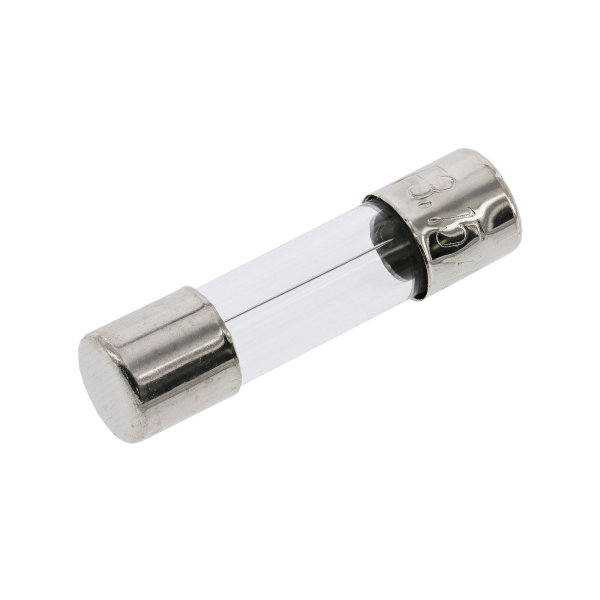 Glassicherung F 3,15A, 250V - 20x5 mm - Schmelzeinsatz, Feinsicherung