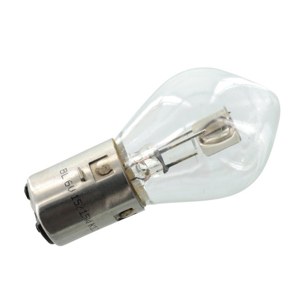 Biluxlampe 6V 15/15W Ba20d