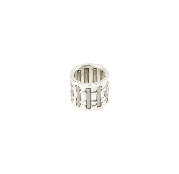 Nadelkranz versilbert Ø 12 mm Kolbenbolzen, Ø 12x16x13 mm für Simson