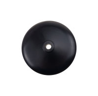 Deckel für Vorderradnabe, Aluminium, schwarz...