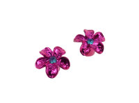 Set Ventilkappe Blume pink für Simson, MZ