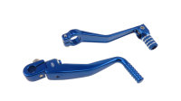 Set Kickstarterhebel und Fußschalthebel, blau,...