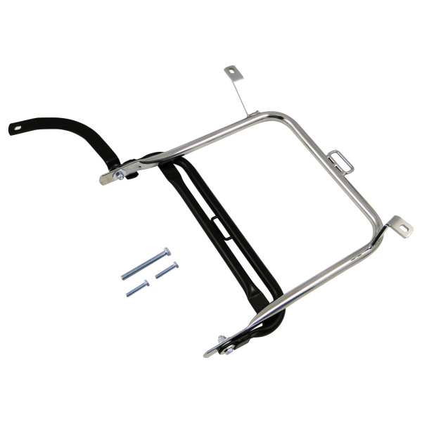 Seitengepäckträger rechts – schwarz, Chrom Simson S50, S51, S70