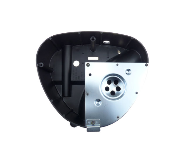 Gehäusemittelteil mit Abdeckplatte für Metall-Seitendeckel, Simson S50, S51, S70