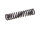 Druckfeder, hydraulisches Federbein hinten mit Hülse, Simson Schwalbe KR51, S51, S51, SR4-, SR50