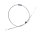 Bowdenzug, Handbremse - grau – Simson KR51/1, KR51/2, SR4-2, SR4-3, SR4-4