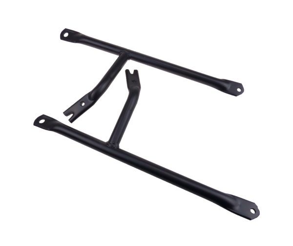 Set Obergurtstützstrebe rechts + links schwarz beschichtet Simson S50, S51, S53, S70, S83