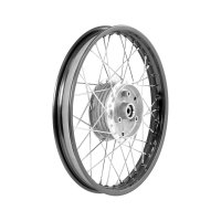 Speichenrad 1,6x16 Zoll Alufelge, schwarz eloxiert und...