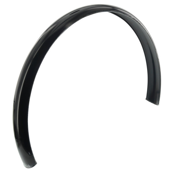 Schutzblech 20 Zoll - z.B. für Mopedanhänger - schwarz, ohne Lochungen - Länge ca. 1060 mm