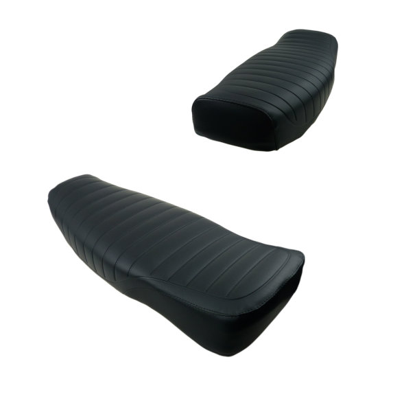 Sitzbank Enduro, schwarz, strukturiert ohne Schriftzug für Simson S50, S51, S70