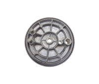 Bremsschild hinten, schwarz, außenliegenden Bremshebel, Simson S50, S51, SR4-, SR50, KR51