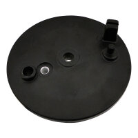 Bremsschild hinten, schwarz, außenliegenden Bremshebel, Simson S50, S51, SR4-, SR50, KR51