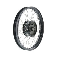 Speichenrad 1,50x16 Alufelge schwarz mit...