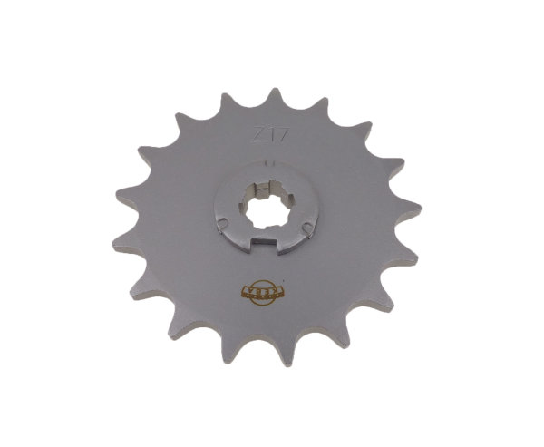 Antriebskettenrad, Ritzel 17 Zähne, Sondergröße, Simson Schwalbe KR51/1, Star, Sperber, Habicht, S50