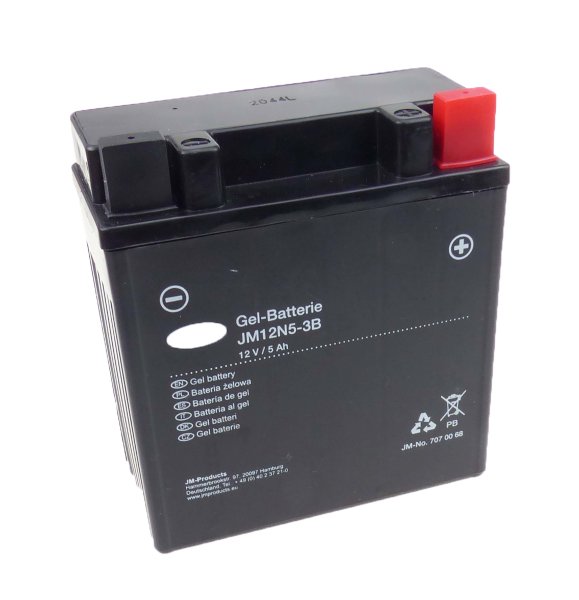 Gel Batterie Motorrad 12N5 3B von JMT