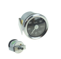 Tachometer Ø 48 (bis 120 km/h), Frontring...