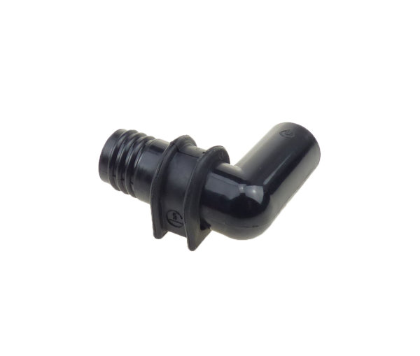 Stromabnehmer mit Gummidurchführung, gewinkelt, für Simson SR1, SR2, SR2E, KR50