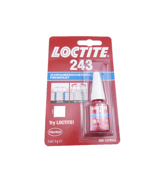 Schraubensicherung mittelfest 5g Loctite 243