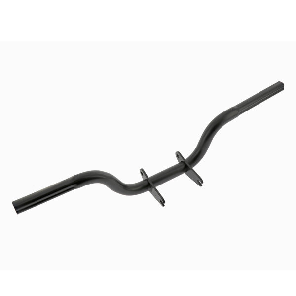 Fußrastenträger verstärkt - schwarz grundiert – Simson S51, S53, S70, S83