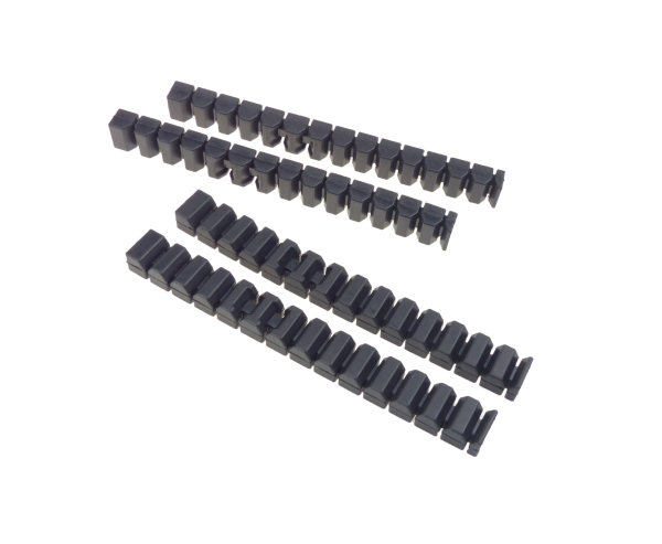 Set Dämpfungsgummis, Dämpfungskämme für Zylinder, MZ ETZ 250, 251, 301