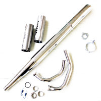 Auspuff Vario 32 D komplett Enduro, Kalottenset S50, S51,...