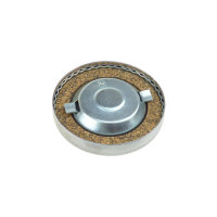 Tankdeckel Ø 60 mm ohne Schloss, Messing verchromt...