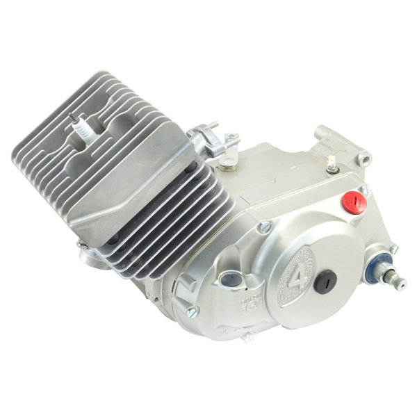 Motor 50ccm, 4-Gang, 60km/h - für S51, SR50, Gehäuse natur - ohne Zündung, Vergaser