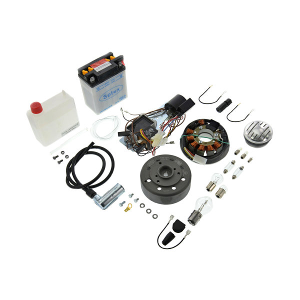 Vape Umrüstsatz 12V-Zündanlage (M-G-V) mit Zubehör für Simson SR4-2, -3, -4
