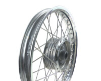 Speichenrad 1,6x17 Zoll Alufelge poliert +...