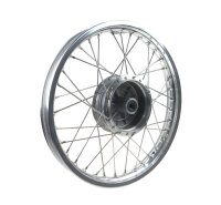 Speichenrad 1,6x17 Zoll Alufelge poliert +...