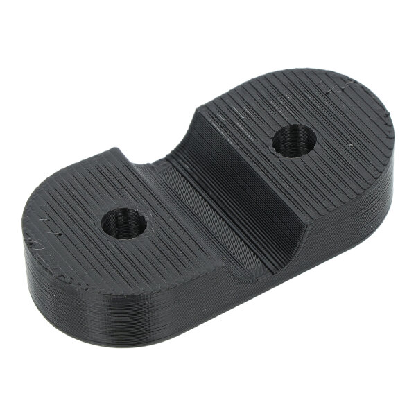 Sockel für Kennzeichenhalterung, schwarz, 3D-Druck - KR50, KR51, SR4-