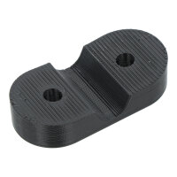 Sockel für Kennzeichenhalterung, schwarz, 3D-Druck -...