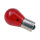 Glühlampe/ Signallampe 12V 21W BAW15s (PR21W) Standard rot großer Glaskolben