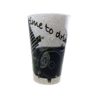 Trinkbecher/ Becher "Wischers Motoshop" 0,4l