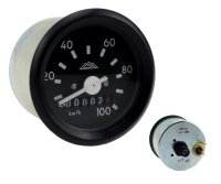 Tachometer mit Beleuchtung 100 km/h Variante  für Simson S51, S70, S53, S83